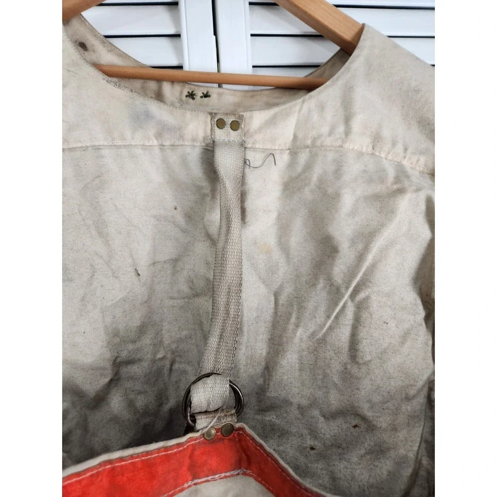 Vintage Columbus Dispatch Newspaper Bag Canvas Carrier Paper Boy Double‎ Sided